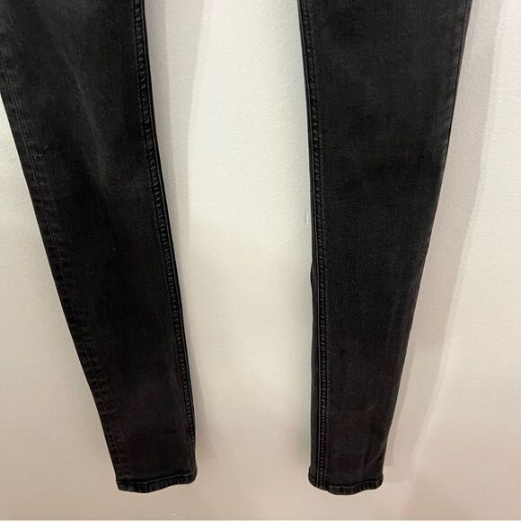 Rag & Bone 10 Inch Skinny Charcoal Gray Jeggings --‎ 23 - Picture 6 of 9